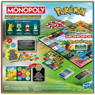 HASBRO GAME Monopoly Pokemon, gra