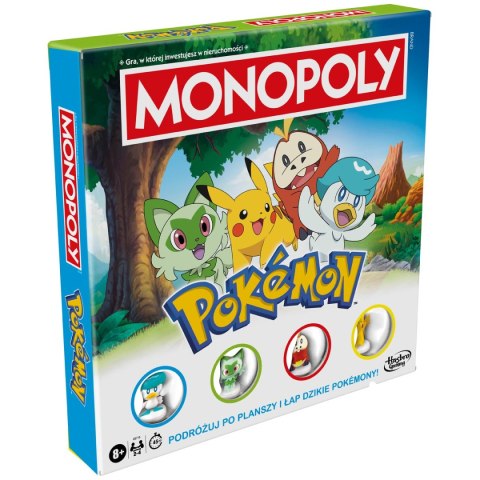HASBRO GAME Monopoly Pokemon, gra