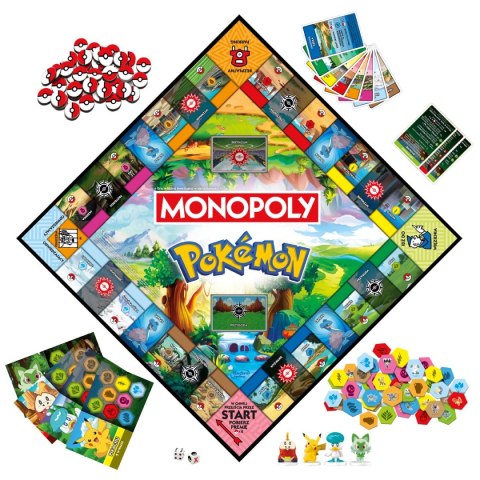 HASBRO GAME Monopoly Pokemon, gra