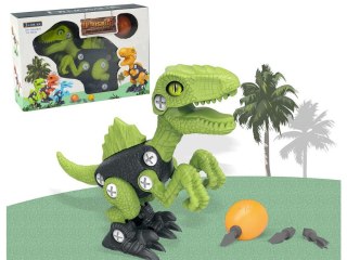 Klocki Konstrukcyjne DINOZAUR Do Skręcania I Rozkręcania Zestaw Klocków 36 El.