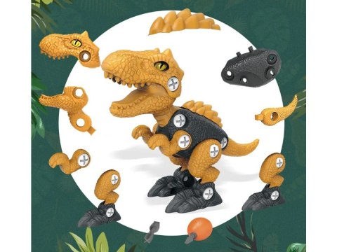 Klocki Konstrukcyjne DINOZAUR Do Skręcania I Rozkręcania Zestaw Klocków 36 El.