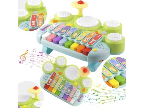 Ksylofon Cymbałki Perkusja Pianinko Dla Dzieci Zabawka Edukacyjna Muzyczna