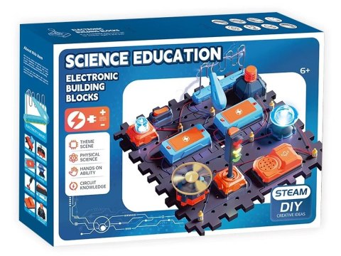 Zestaw Do Eksperymentów Naukowych Sygnalizacja Świetlna Wiatrak Zabawka Naukowa Eksperyment Obwód Elektroniczny