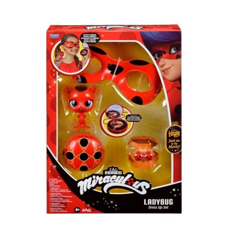 Miraculous Biedronka i Czarny Kot – zestaw do odgrywania ról Playmates Toys