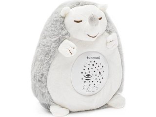 Pluszowy Jeż Jeżyk PROJEKTOR Maskotka Emituje Biały Szum Usypiacz Pomaga Zasnąć Zabawka Dla Dzieci