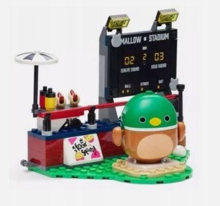 Squishmallows BLDR Avery's Ball Game - zestaw klocków stadion