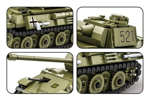 Czołg Pantera z II Wojny Światowej – Zestaw Klocków 638 el.