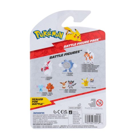 POKEMON Figurki Bitewne 2Pak Wooper Vulpix, figurki