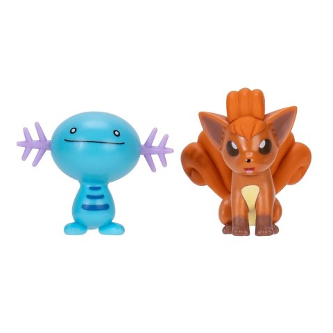 POKEMON Figurki Bitewne 2Pak Wooper Vulpix, figurki