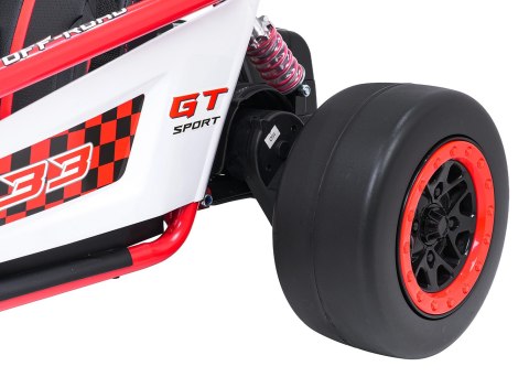 Pojazd Gokart TORNADO z Funkcją Driftu Czerwony