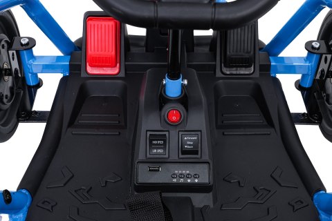 Pojazd Gokart TORNADO z Funkcją Driftu Niebieski