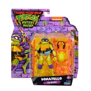 WOJOWNICZE ŻÓŁWIE NINJA Movie Mutant Mayhem Donatello podstawowa figurka akcji, figurka, 14 cm