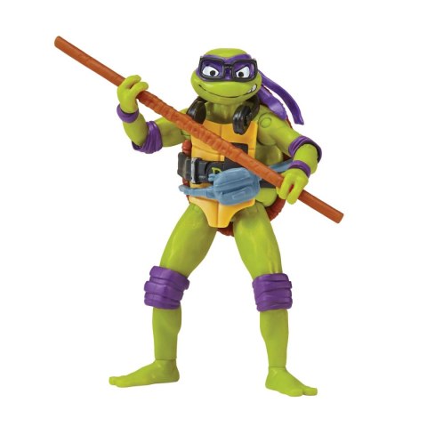 WOJOWNICZE ŻÓŁWIE NINJA Movie Mutant Mayhem Donatello podstawowa figurka akcji, figurka, 14 cm