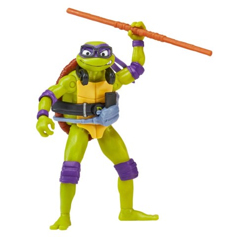 WOJOWNICZE ŻÓŁWIE NINJA Movie Mutant Mayhem Donatello podstawowa figurka akcji, figurka, 14 cm