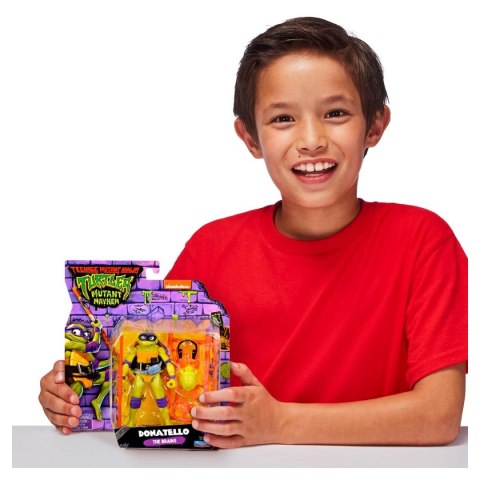 WOJOWNICZE ŻÓŁWIE NINJA Movie Mutant Mayhem Donatello podstawowa figurka akcji, figurka, 14 cm
