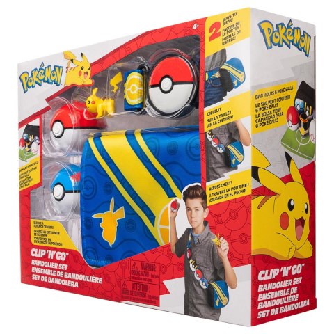 POKEMON Bandoliera Niebieska Pikachu, figurka