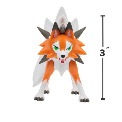 POKEMON Figurka Bitewna Lycanroc Dusk Form, figurka