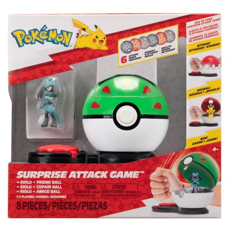 POKEMON Surprise Attack Riolu Seria 3, figurka