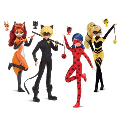 MIRACULOUS: BIEDRONKA I CZARNY KOT Biedronka, lalka