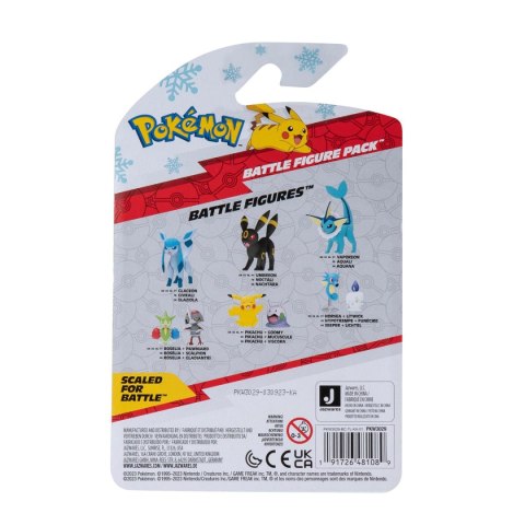 POKEMON Pikachu Spheal Seria 3, figurki