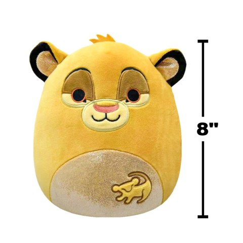 SQUISHMALLOWS Król Lew Simba, pluszak, 20 cm