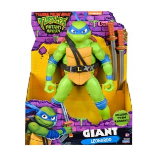 WOJOWNICZE ŻÓŁWIE NINJA Gigant Leonardo, figurka, 30 cm