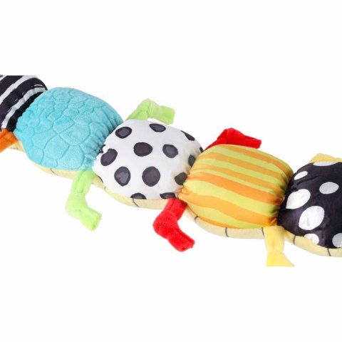 Zabawka interaktywna gąsienica pluszowa muzyczna