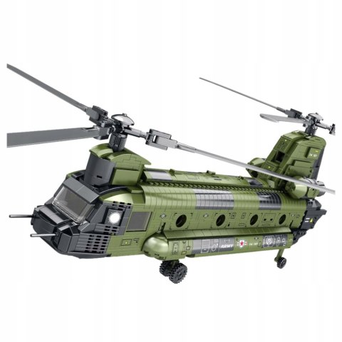 Helikopter Wojskowy CH-47 Chinook klocki 1451el. Zestaw Klocków Reobrix