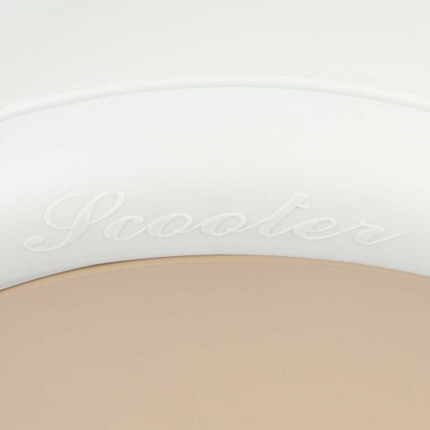 Jeździk grawitacyjny świecące koła LED z muzyką grający 76cm beżowy max 100kg