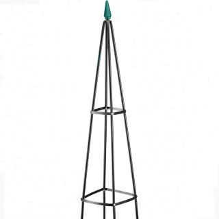 Pergola podpora LUARO ogrodowa na kwiaty stojak na róże pnące piramida metalowa