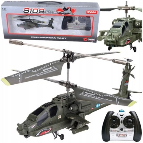 Śmigłowiec szturmowy zdalnie sterowany S109 SYMA RC helikopter r/c