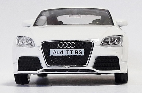Audi TT Coupe biały Samochód Die-Cast 1:43 auto do kolekcji i zabawy