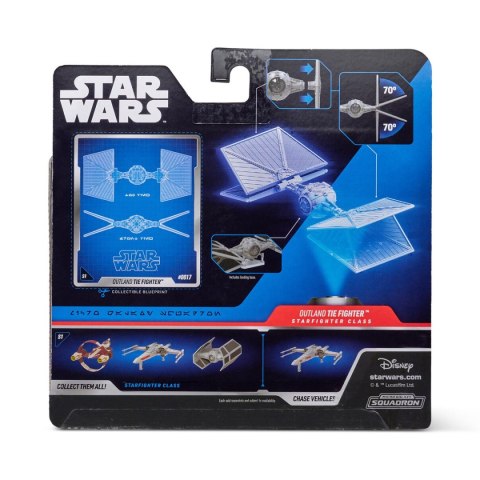 GWIEZDNE WOJNY Star Wars Outland TIE Fighter Moff Gideon, pojazd