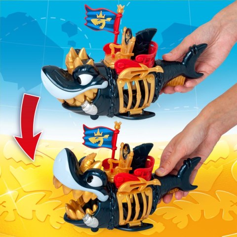 KingShark Piratix Golden Teeth figurka + rekin