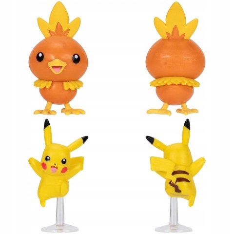 POKÉMON Pikachu Torchic zestaw figurek bitewnych 2-pack