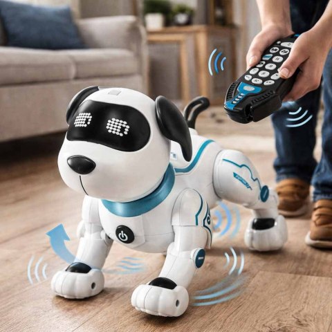 Pies RC robot zdalnie sterowany skacze chodzi