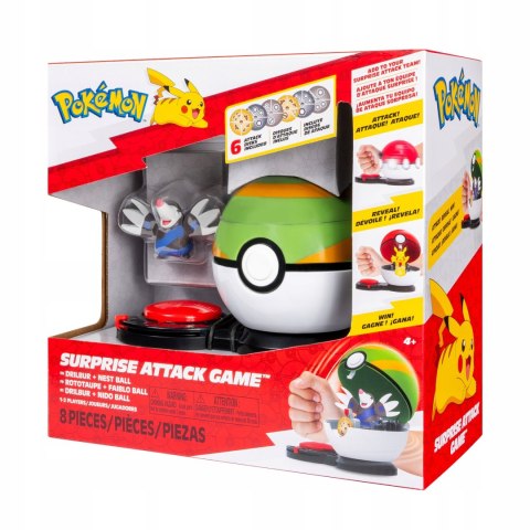 Pokemon Gra Suprise Attack Figurka Drilbur + Dive Ball