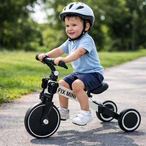 Rowerek Trike Fix Mini biegowy trójkołowy 3w1 z pedałami biały