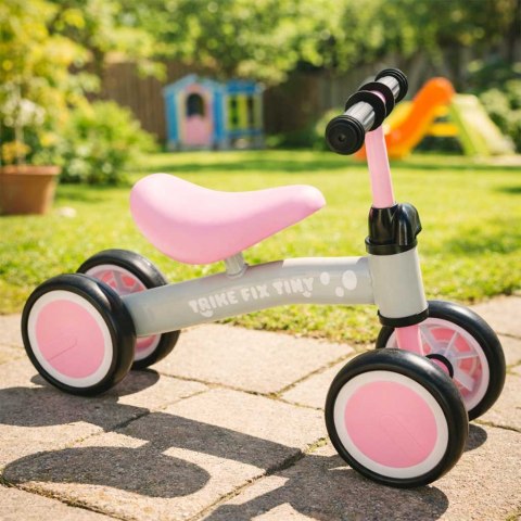 Rowerek Trike Fix Tiny czterokołowy biegowy różowy