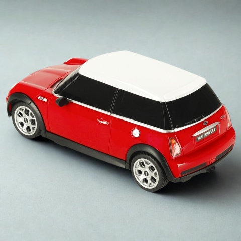 Samochód zdalnie sterowany Mini Cooper S Rastar 1:24 czerowny