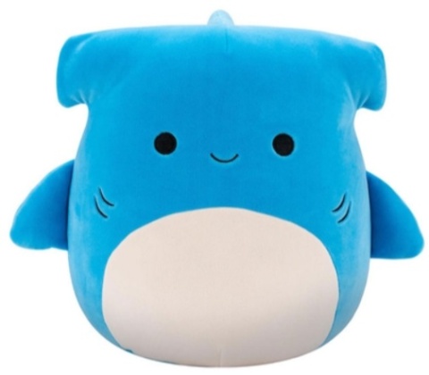 Squishmallows original maskotka pluszak Rekin Młot Nitro 30cm