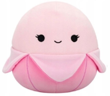 Squishmallows original maskotka pluszak rózowy banan Lex Lex 30cm