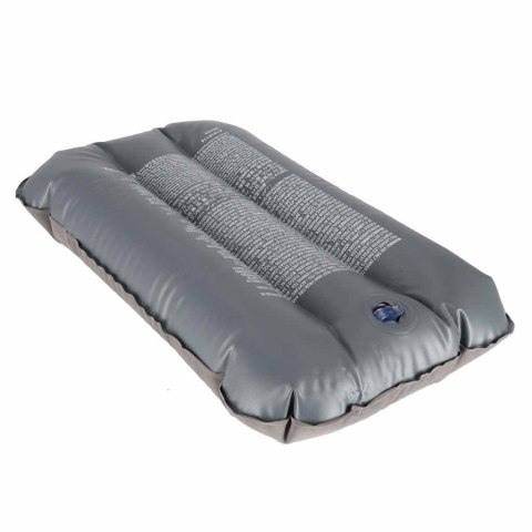 BESTWAY 67121 Poduszka dmuchana turystyczna welurowa szara