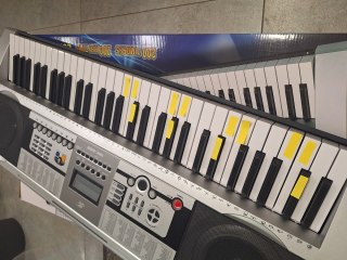 Keyboard MK-922 - duży wyświetlacz LCD, 61 klawiszy Przecena 8