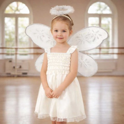 Kostium strój karnawałowy aniołek 3 el rozmiar M