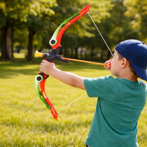 Łuk ze strzałkami i tarczą zestaw strzelecki