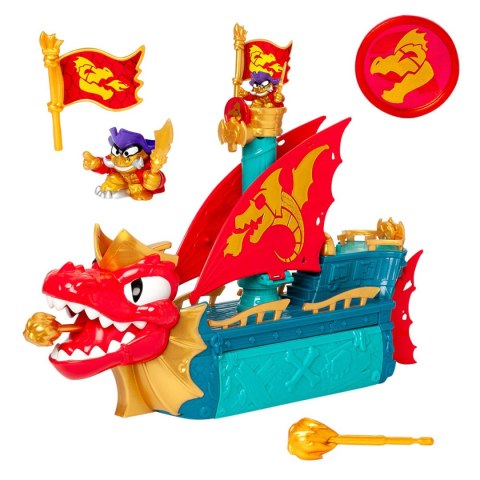 Piratix DragonShip statek piracki 3w1 figurka pirat + akcesoria