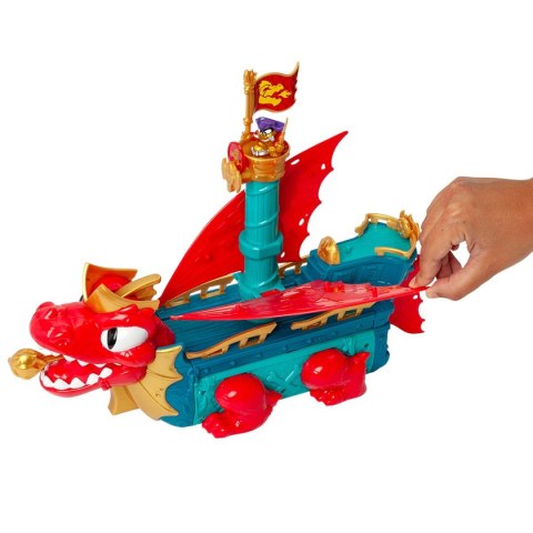 Piratix DragonShip statek piracki 3w1 figurka pirat + akcesoria