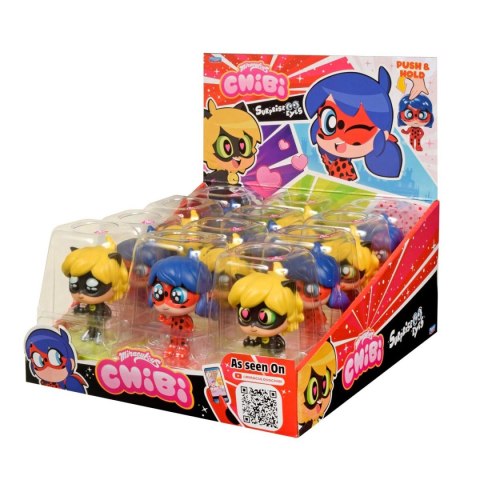 MIRACULOUS: BIEDRONKA I CZARNY KOT Chibi, figurki