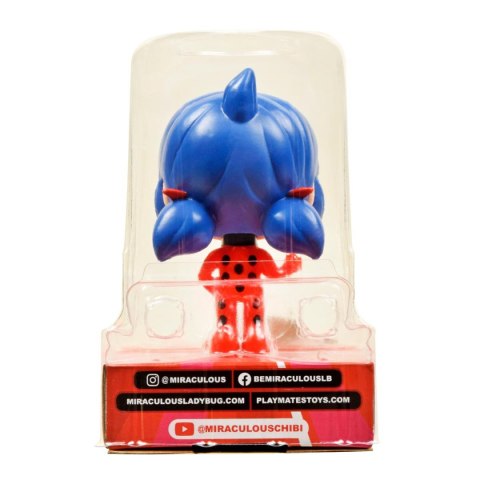 MIRACULOUS: BIEDRONKA I CZARNY KOT Chibi, figurki